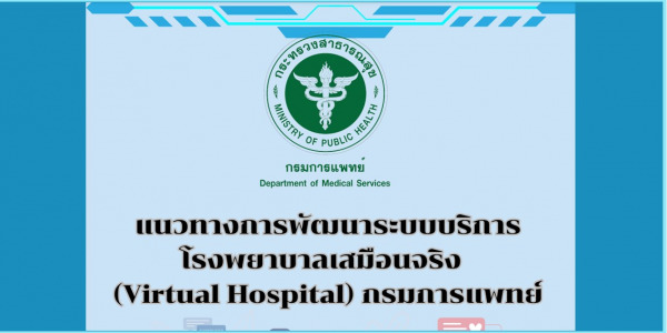 แนวทางการพัฒนาระบบโรงพยาบาลเสมือนจริง (Virtual Hospital)